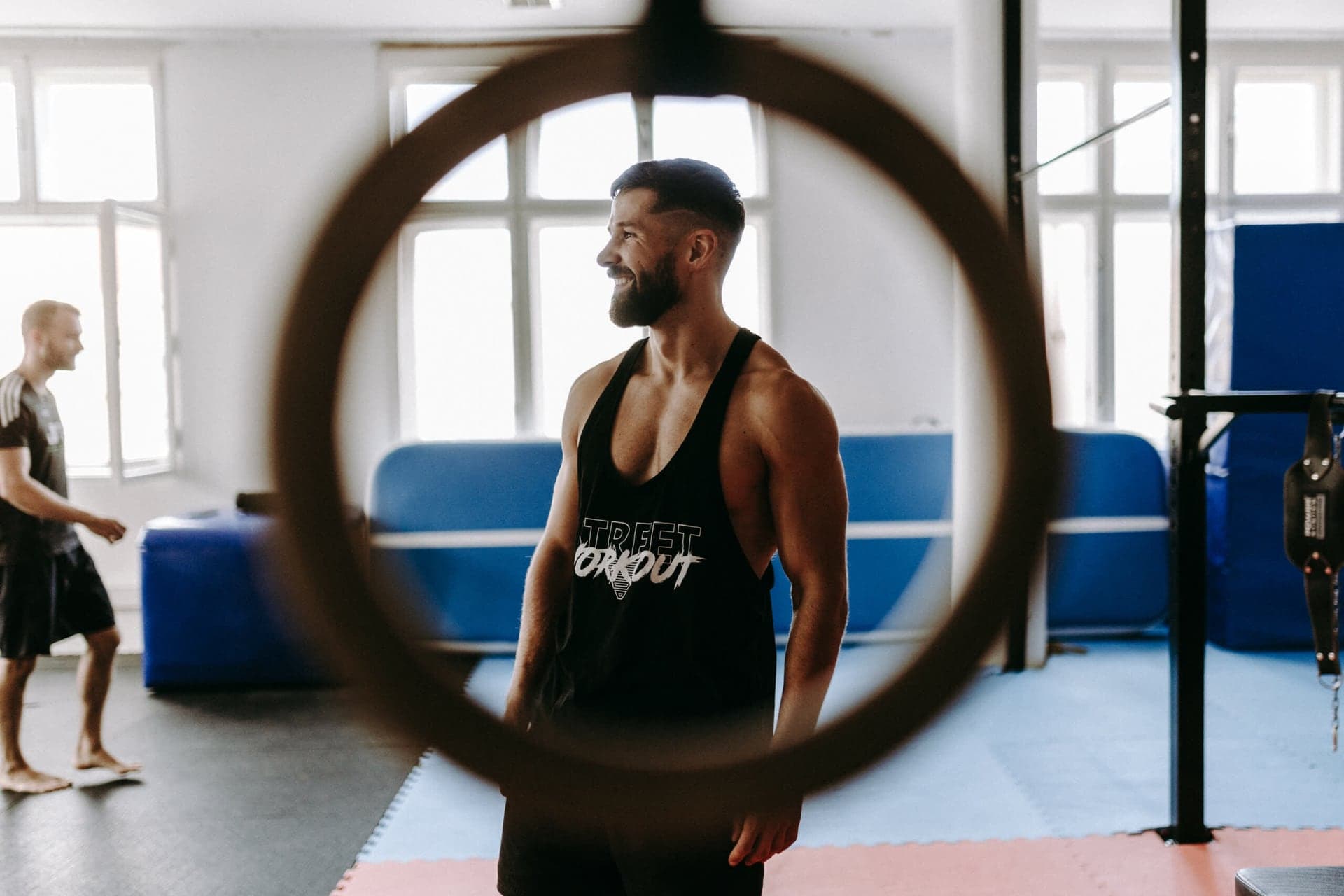 Tomáš Zedníček v zázemí fitness studia INMOVE Znojmo